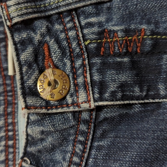 Mudd Denim Jeans, Flare Bottom, Size 0, Juniors - Picture 8 of 14